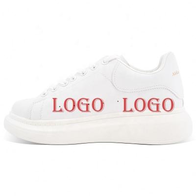 China Fashion Trend Small MOQ Customize Fashion Chunky Shoes White Sneakers Men for sale