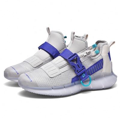 China 2023 New Styles Fashion Zipper Sports Shoes Anti-slippery Casual Sneakers For Men for sale