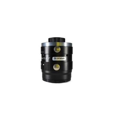 China FA Fixed Focus Optical C-mount 50mm 5MP Industrial Lens For Computer Vision for sale