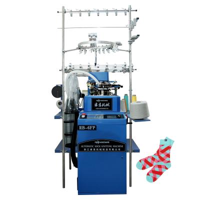 China Factory 6f Full Automatic Computerized Hosiery Production Knitting Machinery Beanies Making Machine Price For Sale for sale