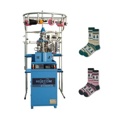 China Factory Zhuji high quality fully automated double cylinder sock knitting machine for sale for sale