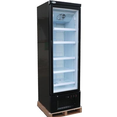 China Single-Temperature Heavy Duty Supermarket&Convenience Store Single Glass Door Mounted Bottom Beverage For New Display Freezer for sale