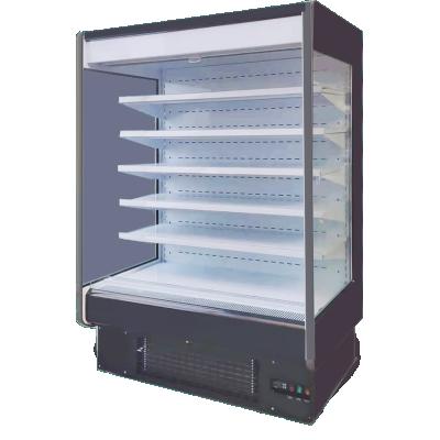 China Commercial Single-Temperature Supermarket Refrigerated Equipment Milk Storage Open Front Showcase for sale