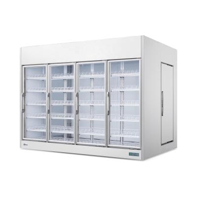 China Single-temperature Complement Cold Room Supermarket Refrigerator Deli Remote Side Refrigerator for sale