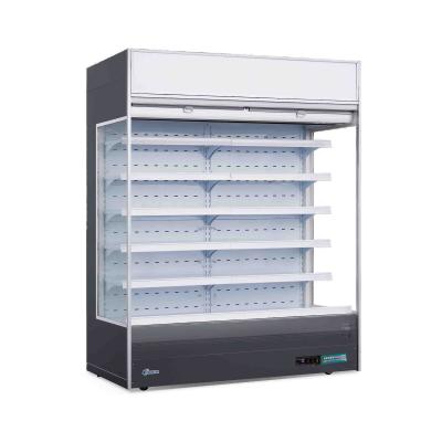 China Single-Temperature Supermarket Fridge Deli Refrigerator Milk Open Showcase Display Cooler for sale