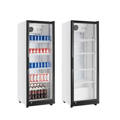 China Single-temperature Store / Supermaket Single Glass Door Display Commercial Refrigerator Equipment Showcase Refrigerator for sale