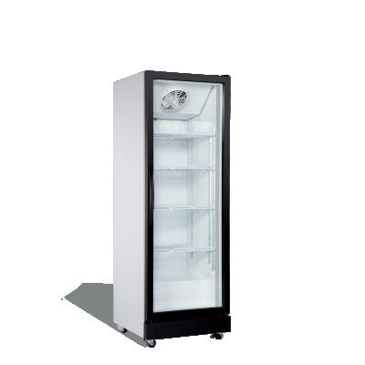 China Full Single-Temperature Full Glass With Upright Single Door Beverage Merchandiser Refrigerator for sale