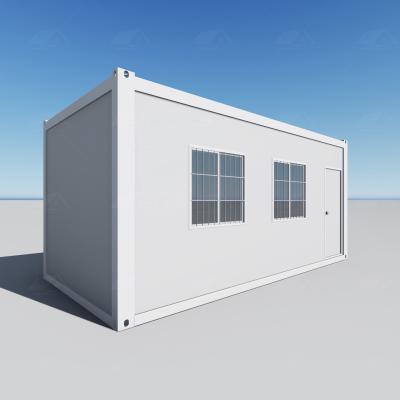 China 20ft Modern Cheap Modern Warehouse Insulation Flat Pack Container House Prefab Mini Green House for sale