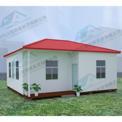 China Durable Prefab House Light Steel Sandwich Panel Parking Lot House House Prefabricada for sale