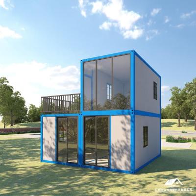 China Prefab Hotel 3 Bedroom Steel Frame Home Light Weight Modern Shipping Container Office for sale