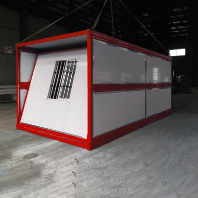 China High Quality Portable Parking Lot Homes Prefab Foldable Modular Container Houses China for sale