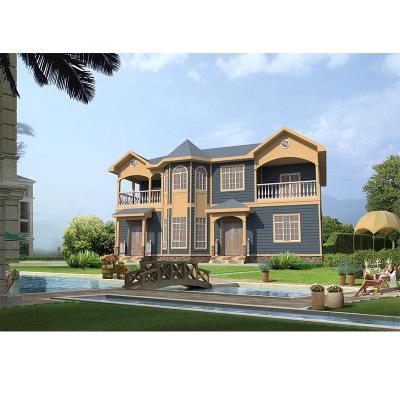 China Modern Prefab Japanese Homes Villas Pre Fabricated Villa 3 Bedroom House Steel Homes for sale