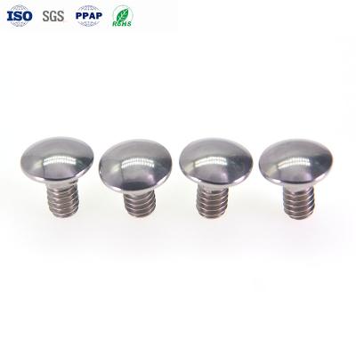 China Customized Mirror Polished CNC Stainless Steel Parts Carriage Bolts Cnc Precision Parts Bolts for sale