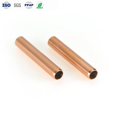 China High Precision CNC Stainless Steel Parts CAD Drawings PVD Gold Decorative Tube for sale