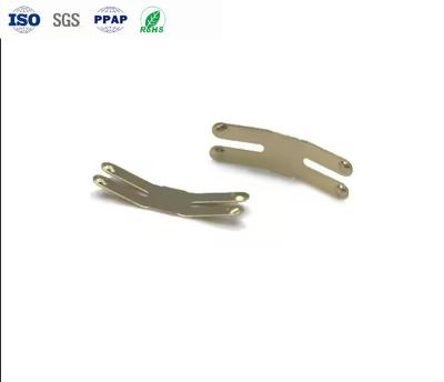 China ISO Stamping Brass Copper Automotive Terminal Block Signal Transmission Stamping Metal Parts for sale