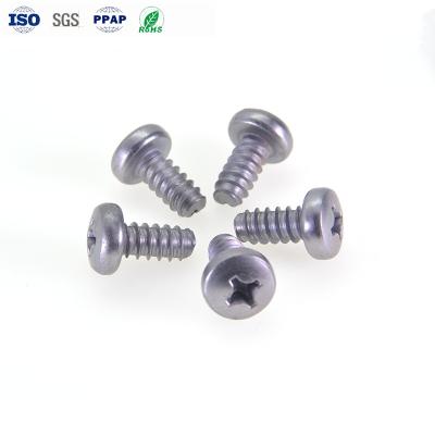 China ST3*6 hilo de corte plano cola de autoapertura tornillo de acero al carbono tratamiento térmico cabeza de panela cruzada endurecida en venta