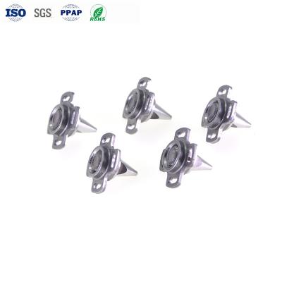 China Carbon Steel  Shoe Stud Nut 2mm - 8mm Football Shoe Stud  Custom For Sports Shoes for sale