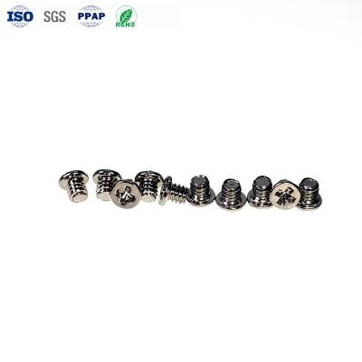 China M1.0 Micro parafusos Parafusos de aço inoxidável de 1,0 mm a 40 mm para parafusos de relógios de telemóvel à venda