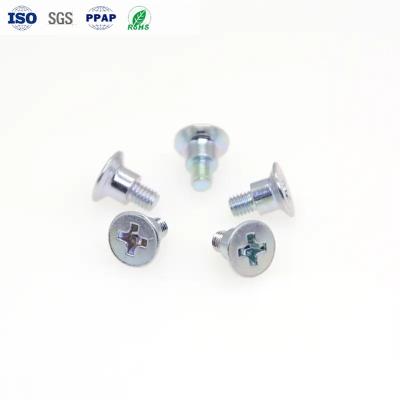 Chine M1.0 X 4mm Miniature vis en acier au carbone vis d'épaule contre-enfoncée tête vis d'ordinateur portable à vendre