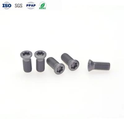 Chine M1.6 M2 M3 M4 M5 M6 M8 vis d'outil de coupe vis de haute résistance personnalisées pour fixations d'outils de coupe fixations d'insert et indexables à vendre