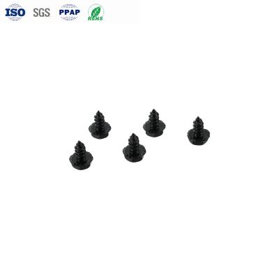 China Self Tapping Drywall Screws Hexagon Flange Head With Anti-Slip Teeth Pointed Tail for sale