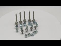 OEM Carbon Steel Galvanized Cross Disc Head Drill Tail Screw Custom Fasteners