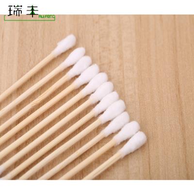 China Nail Salon Household Use Wooden Stick Ear Cleaning Disposable Cotton Pad for sale