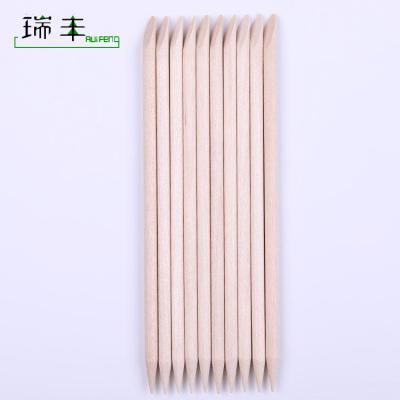 China Nail Salon Top Grade Cuticle Supplier Disposable Wooden Manicure Sticks for sale