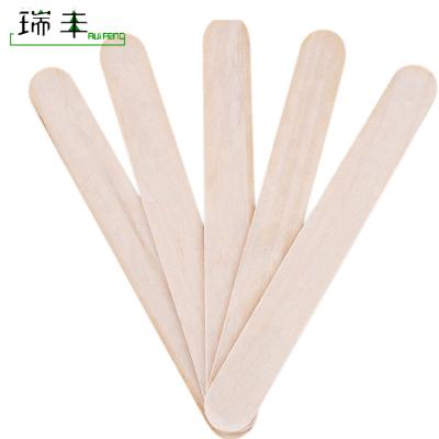 China Beauty Care Adult Or Children Used Sterile Birch Wood Disposable Spatula for sale