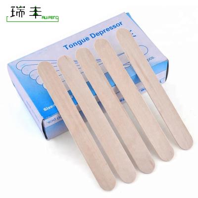 China Beauty Care Hair Removal Wax Spatulas Disposable Wooden Waxing Spatula for sale