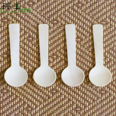 China Disposable Wooden Tableware 160mm Airline Hotel Use Grade A Wooden Cutlery Set Disposable Wooden Spoon for sale