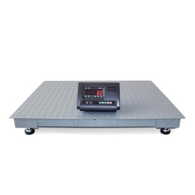 China Weight Function 1 Ton Industrial Stainless Steel Platform Floor Scale For Factory for sale