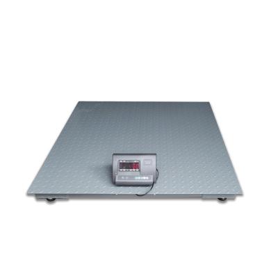 China Stable Performance Digital Electronic Heavy Duty Platform Weighing Floor Scale for sale