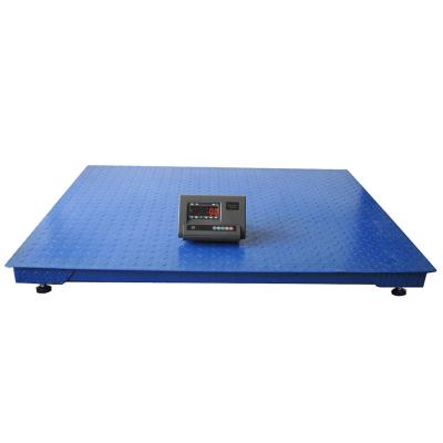 China Carbon Steel AC DC Power Supply Industry Platform Floor Weight Scale 500kg for sale