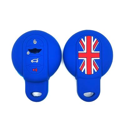 China Soft Fit For BMW MINI Key Case BMW MINI COOPER ONE COUNTRYMAN R60R56 Silicone Key Cover Car Key Case for sale