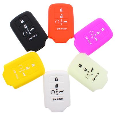 China Soft Fit For Honda Allison Odyssey Accord Civic Xiangyu Jingrui Crown Road UR-V GE Rui Silicone Key Case Car Key Case for sale