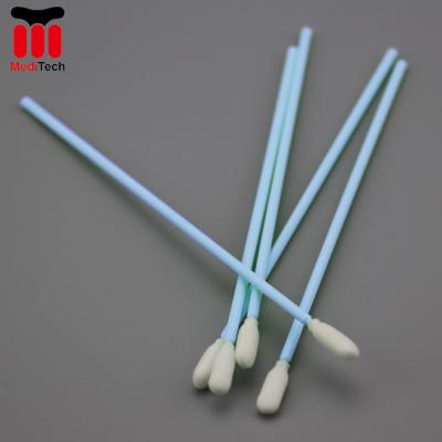 China Disposable OEM Highly Absorbed Long Handle PCB Foam Cleaning Swabs for sale