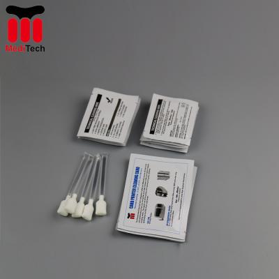 China Spunlace cards and card reader Cleaning Cards cleaning magnetic print head, position cleaning cards, cleaning atmosphere for sale