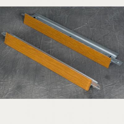 China Galvaized Strip Suspension System Ceiling T Bar With Wood Grain for sale