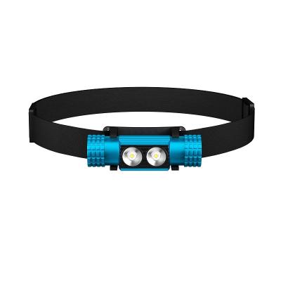 China New Outdoor Camping LED Headlamp Rechargeable 18650 Battery Headlamp Flashlight Fishing Running Head Lantern for sale