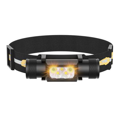 China Rechargeable Headlamps Maintenance Camping Torch Head Outdoor Security Headlamp Rechargeable for sale