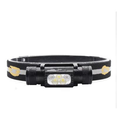 China 2021 New Design Rechargeable LED Headlamp Flashlights USB Type-C Charging Headlamp For Camping for sale