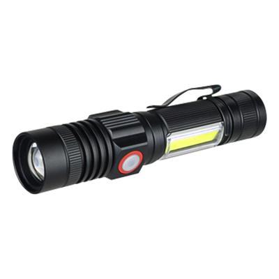 China Wholesale Flashlights Waterproof LED COB Headlamp 3 Modes Zoom LED Torch Flashlight For Camping Home Emergency for sale