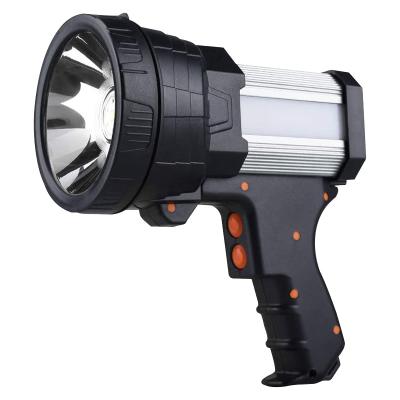 China LED Flashlights 3000lm Rechargeable Spot and Flood Powerful LED Searchlight Handheld Flashlights & Torches for sale