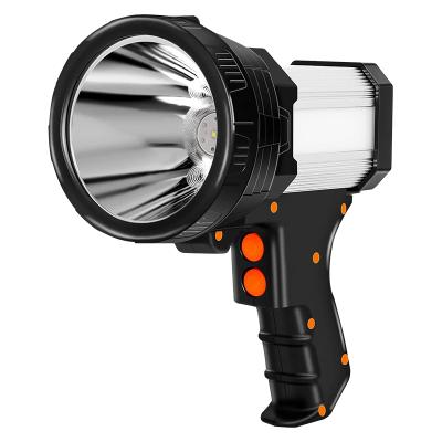 China Most Powerful 3000 Lumen Work Torch Light USB Rechargeable Long Range LED Searchlight Flashlights for sale