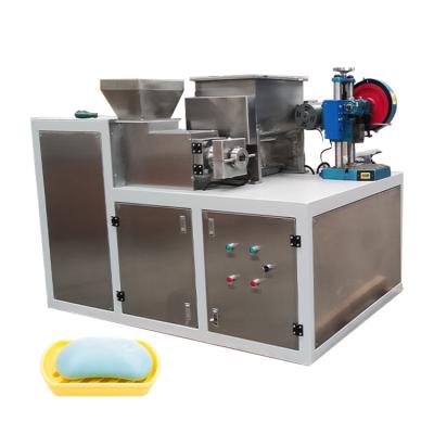 China 500KG Weight Capacity 200kg/h Automatic Small Bar Soap Making Machine for sale