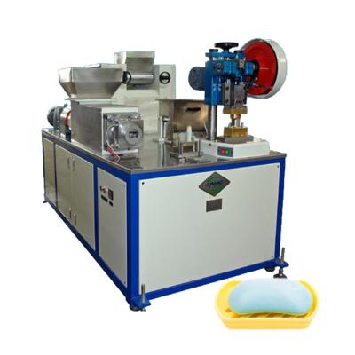 China 100kg/Hour Small Mini Bar Soap Making Machine With Manual Stamper 10kg/Batch Mixer for sale