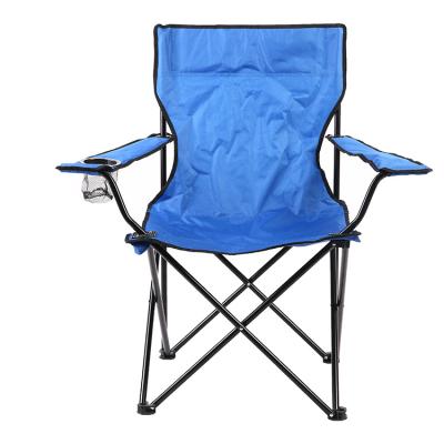 China EUROPEAN Custom Logo Metal Outdoor Furniture Arm Hanging Steel Folding Chair for sale