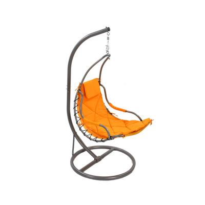 China EUROPEAN GW0027 Garden Furniture Indoor Outdoor Metal Modern Swing Chairs for sale