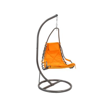 China Modern Design European Outdoor Metal Furniture Garden Hanging Swing Chairs for sale